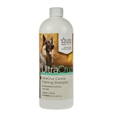 UltraCruz Canine Foaming Dog Shampoo, 32 oz Refill