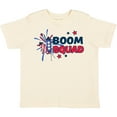 thumbnail image 3 of Inktastic 4th of July Boom Squad Blue and Red Fireworks Boys or Girls Toddler T-Shirt, 3 of 5