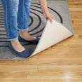 thumbnail image 3 of TOWN & COUNTRY EVERYDAY Avani Retro Arch Everwash® Washable Area Rug with Non-Slip Backing, Pet Friendly Rug, Grey/Blue, 5'2"x7'2", 3 of 13