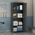 thumbnail image 4 of Fortress Textured Metal 75.4" Garage Cabinet with 4 Adjustable Shelves y, 4 of 10