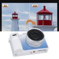 thumbnail image 3 of Cámara Digital 4K Cámara de Vlogging con Zoom 16X de Enfoque Automático Cámara Compacta de 48 MP con Pantalla de 3 Pulgadas Cámara Trasera para Fotografía y Video ANGGREK  Otros, 3 of 8