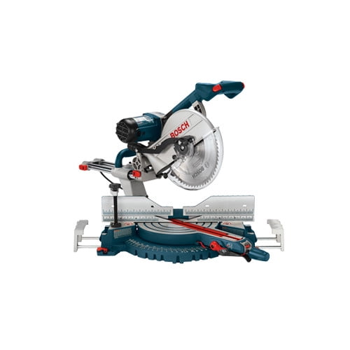 Bosch 5312 Double Bevel Sliding Compound Corded Miter Saw, 120 V, 15 A