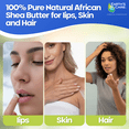 thumbnail image 6 of Earth's Care Pure Shea Butter Body Butter - Moisturizing, Paraben-Free, Unscented - 6 Oz, 6 of 11