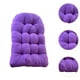 thumbnail image 3 of Cojín para silla de huevo, cómodo cojín para silla de patio, lavable y cómodo para hamaca. Violeta, 3 of 6