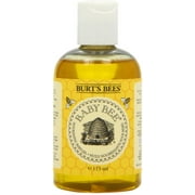 Burt's Bees Baby Bee Apricot, Nourishing Baby Oil 4 oz (Pack of 4)