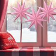 thumbnail image 2 of Fall Decor 9 Pointed Paper Star 12 Inch Hanging Lamp Black Paper Decorations Christmas Birthday Home Holiday Decorations, 2 of 9