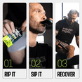 thumbnail image 5 of Frog Fuel Power Energized Liquid Protein Shots with 80mg Caffeine, 15g Nano-Hydrolyzed Grass-Fed Collagen, Sugar-Free, Berry Flavor, 1 oz, 24 Pack, 5 of 5