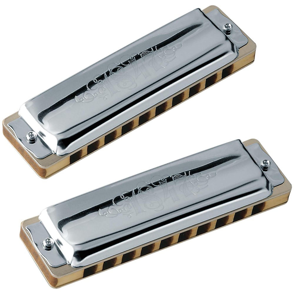 SEYDEL Set of 5 Blues 1847 Harmonicas CLASSIC and Softcase