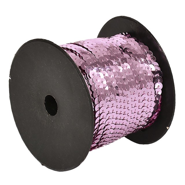 Coofit 1 Roll Sequins Trim Decorative Sequins String Sequins Decor for DIY Craft