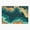 1pcs, variant on Ocean Contour Waves Turquoise Design Sticker