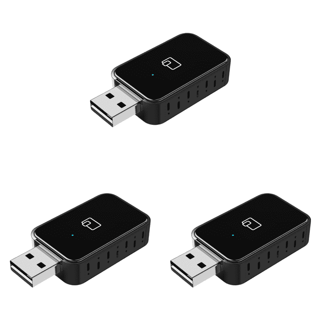 Adaptador Wi A Carplay Inalámbrico Y Android Auto Plug And Play 5.8G BT 5.0 Rojo