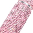 thumbnail image 4 of Nieyigj 2-Piece Rhinestone Perfume Atomizer Set, 10ml (0.34 oz) Refillable Empty Travel Spray Bottles, Pink & White Portable Mini Fragrance Dispenser for Essential Oils, TSA Approved, 4 of 9