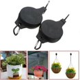 thumbnail image 2 of 2pcs flower basket hook lifting telescopic plant pulley Eas, 2 of 5