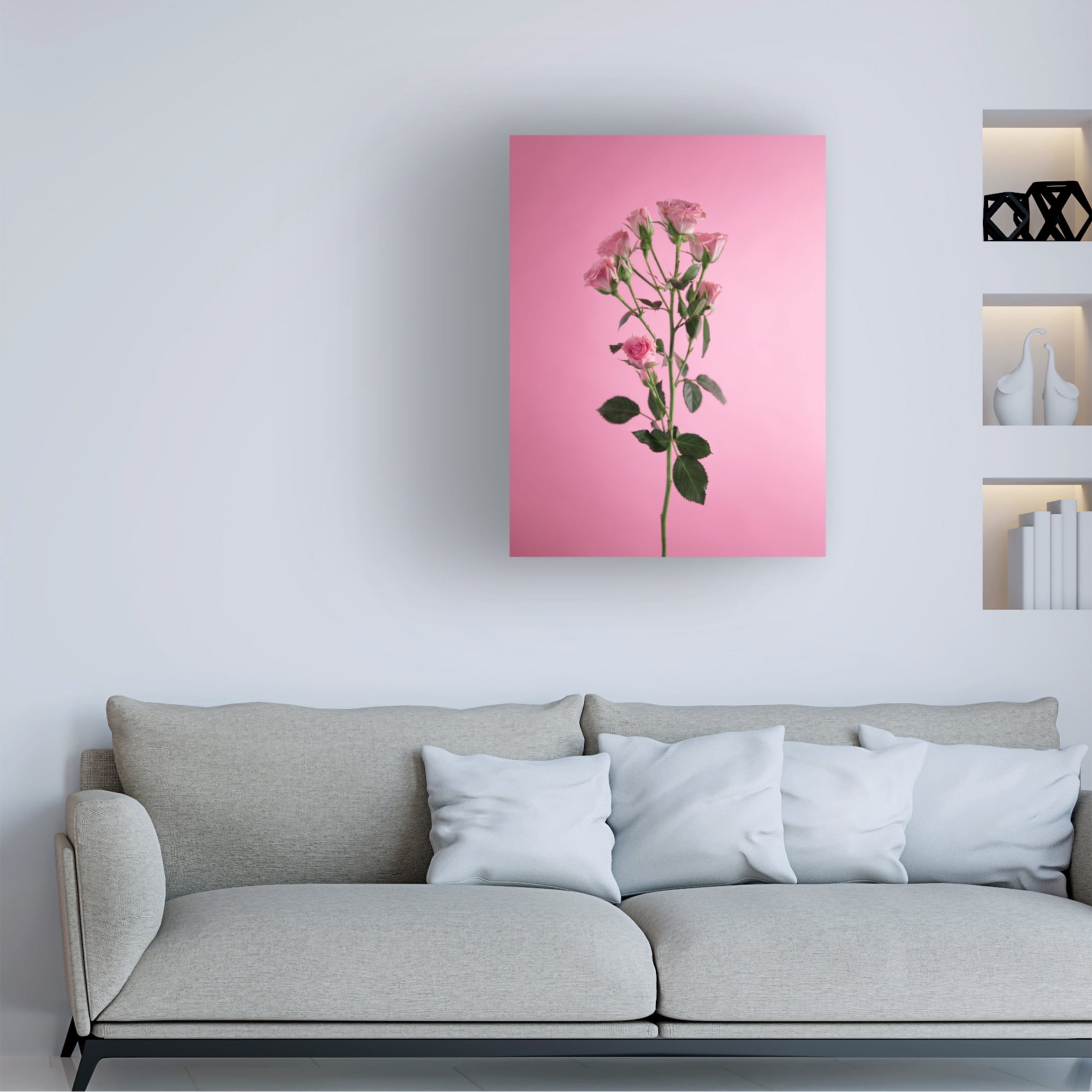 Canvas Wall Art - Julia Ramiro 'Pitiminii' Wall Art for Living Room, Bedroom, or Office D?cor by Trademark Fine Art - 14 x 19 Inches