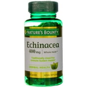 Nature's Bounty Herbal Health Echinacea Capsules, 400 mg, 100 Ct (3 pack) (Bundle)