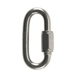 Campbell Polished Stainless Steel Quick Link 1540 lb 3 in. L Campbell Polished Stainless Steel Quick Link 1540 lb 3 in. L