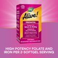 thumbnail image 4 of Multivitamínico prenatal ¡Nature's Way Alive! Completa 60 cápsulas blandas, 4 of 7