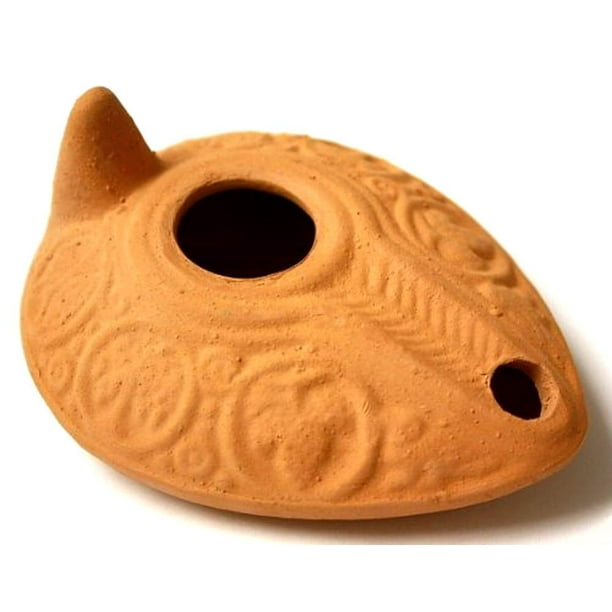 Biblical Replica HERODIAN OIL LAMP from Israel