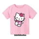 thumbnail image 3 of Camiseta de Hello Kitty para niños, ropa para niñas Kawaii, camiseta de bebé, camisetas informales de manga corta con dibujos animados de Anime para hombres y mujeres, 3 of 5