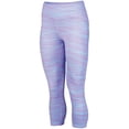 thumbnail image 1 of Ladies Hyperform Compression Capri L Lavande Clair/imprimé Aqua, 1 of 1