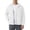 White, variant on Men's Lightweight Hooded Sun Jacket Breathable Casual Outerwear Relaxed Fit Thin Layer Coat For Warm Weather Travel Outdoor Daily Wear