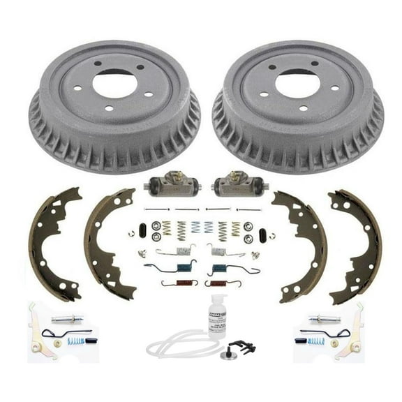 Rr Drums Brake Shoes Springs Wheel Cylinders for Chevrolet Astro Safari 90-02 9p