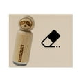 thumbnail image 1 of Flat Eraser Icon Homework School Rubber Stamp for Scrapbooking Crafting Stamping - Mini 1/2 Inch, 1 of 7