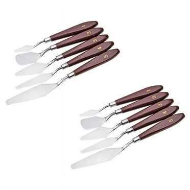 10PCS Cake Buttercream Icing Baking Cake Tools Mixing Set Oil Paint Palette Decorating