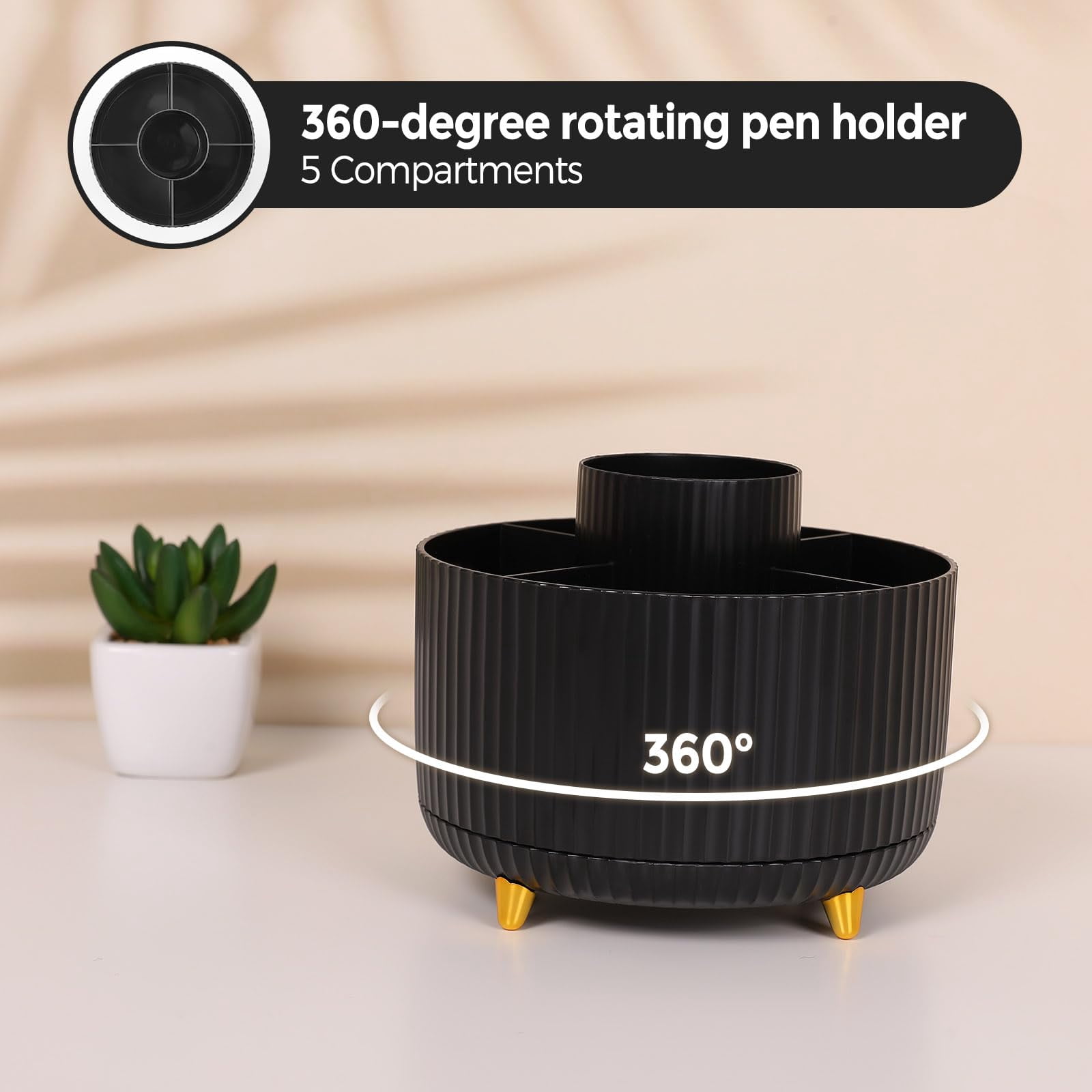 Black Office Supplies  Desk Accessories 10pcs Pencil Holder For Stapler Tape Dispenser Ruler Clips And 1000pcs Staples Set
