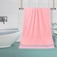 thumbnail image 3 of Toalla de baño gruesa rosa para adultos, absorbente, de algodón, 3 of 4