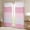 Pink, variant on jejeloiu Geometric Lines Curtains Pack of 2 (42x84 Each),Modern Geometric Stripes Curtains Blackout,Pink White Bedroom Curtains For Girls Boys,Super Cozy Room Decor