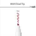 thumbnail image 4 of Apple Barrel Multi-Surface Chisel Tip Paint Pen, Red, 1 Piece, 4 of 11