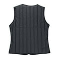 thumbnail image 4 of Women's Sleeveless Vest with Button Closure, Made of Lightweight Nylon and Spandex, Features Pockets for Everyday Casual and Professional Wear, 4 of 6