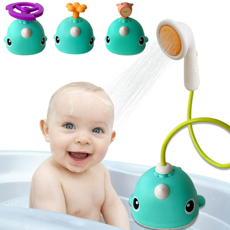 Bath Toys for Toddlers 1-3, Baby Toys 12-18 Months, Mold Free Whale Water  Spraying Bath Toy with Sprinklers & Shower Head, Bathtub Pool Bathroom  Shower Toy Gifts for Toddler Infant Kids Boy