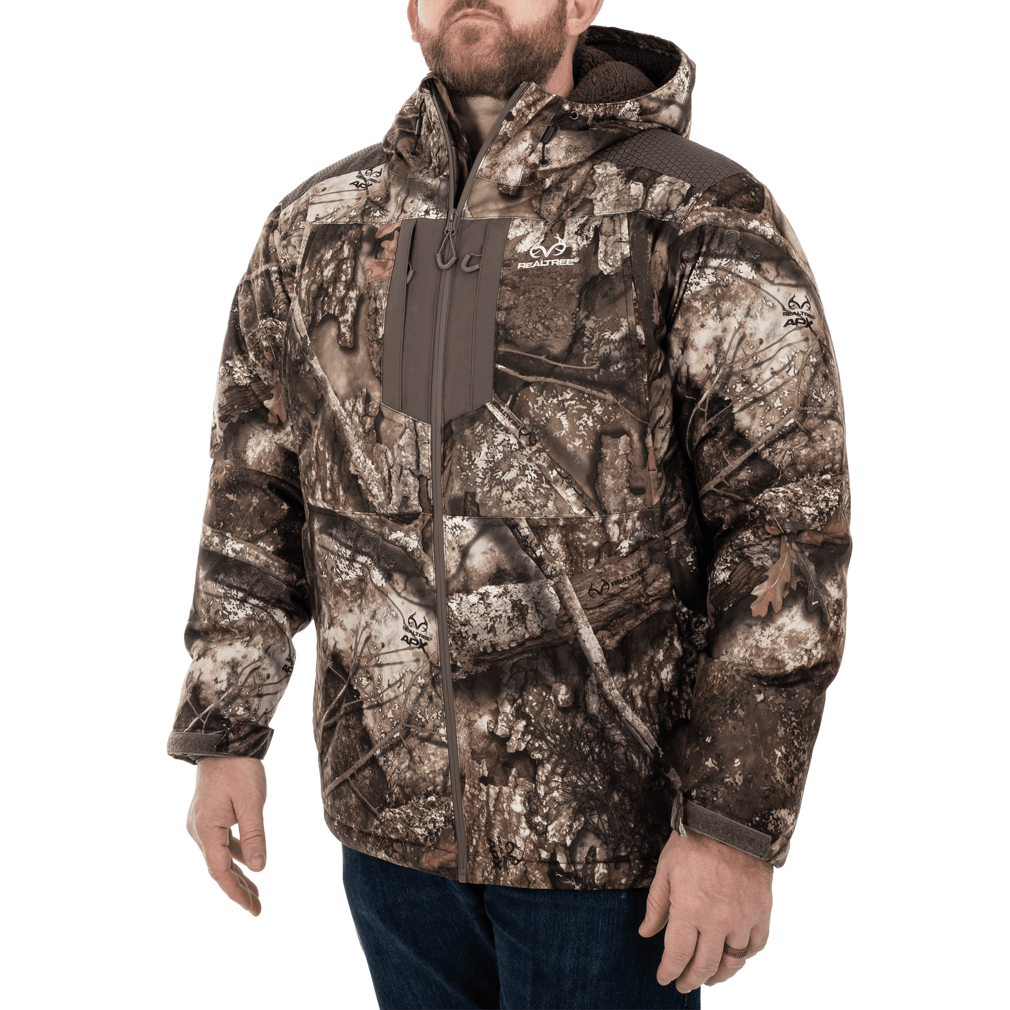 Realtree APX Reversible Work to Hunt Jacket - Waterproof