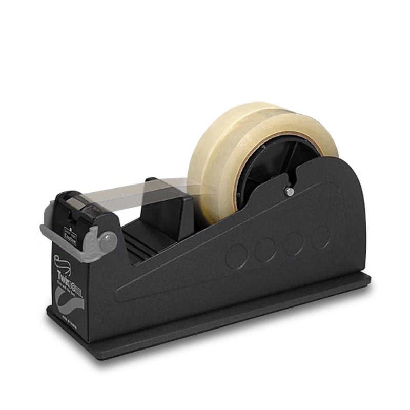 Two Roll Metal Tape Dispenser 3" Core by Paper Mart