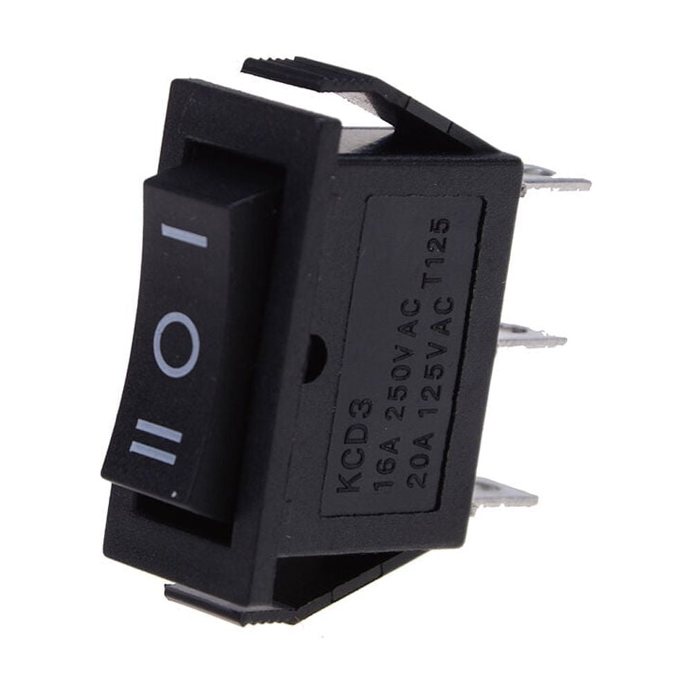 KCD2-203 Three Position Rocker Switch|Double Pole Switch-Daier