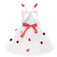 thumbnail image 5 of Vividxx Valentine's Day Girls Dress For School Party Performance And Holiday Celebration Kids Holiday Dresses 2-3 Years, 5 of 6