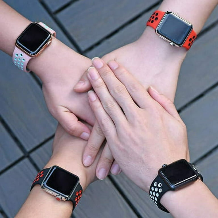 Sport Wrist Band Nylon Strap For Apple Watch Series 9 8 7 6 5 SE 41/45mm  40/44mm