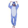 thumbnail image 2 of Pijamas Kigurumi de dibujos animados de Anime, Mono con capucha para mujer adulta, Animal, Halloween, Navidad, punto, cerdo, perro, ropa de dormir, 2 of 4