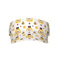 thumbnail image 3 of Balery Bees and Flowers Sport Wear Athletic Visor Sun Sports Visor Hat Visor Adjustable Cap for Women and Men (One Size), 3 of 8