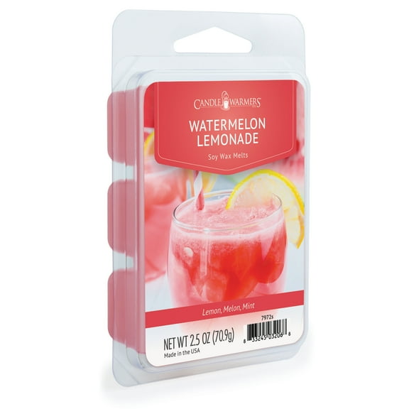Candle Warmers Etc. 2.5 oz Classic Fragrance Wax Melt, Watermelon Lemonade