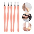 thumbnail image 1 of IFANLANDOR 5Pcs Pink Cuticle Remover For Beginners In Manicure Supplies, 1 of 8