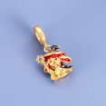 thumbnail image 5 of 925 Sterling Silver Golden Wizard Bunny Dangle Charm for Bracelet Charms Necklace Pendants Jewelry, 5 of 5
