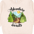 thumbnail image 3 of Inktastic Adventure Awaits Woodland Trail Toddler Sweatshirt, 3 of 4