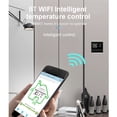thumbnail image 6 of MEIH 85-250V Wi-Fi Smart Thermostat Weekly Programmable Thermostat APP Control Backlight LCD Electric Floor Heating Temperature Controller Overheat Protection Anti-freeze Function ℃/ ℉ Switchable, 6 of 8