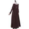 thumbnail image 4 of Regency Dress Jane Austen Vintage Dress High Waistline Tea Gown, 4 of 9