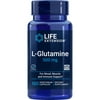 Life Extension L-Glutamine, 500 mg L-glutamine, amino acid, supports muscle & immune health, gluten-free, non-GMO, 100 vegetarian capsules