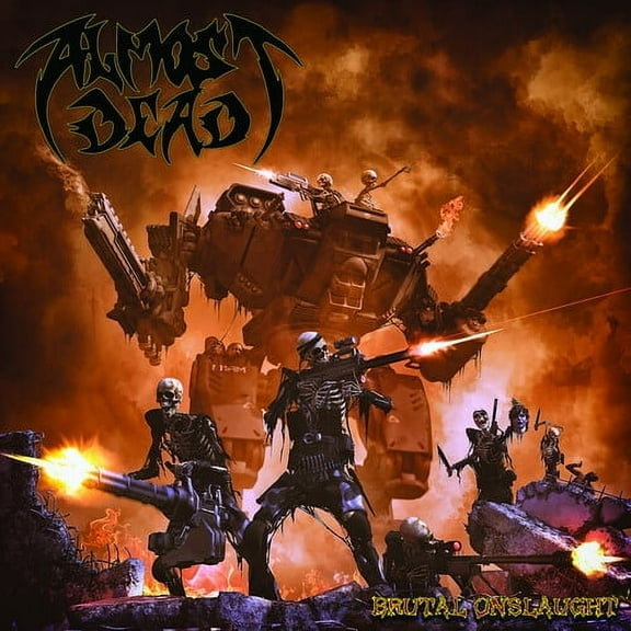 Almost Dead - Brutal Onslaught - Heavy Metal - CD