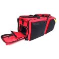 thumbnail image 5 of LINE2design EMS Oxygen Bag - Deluxe Medical Oxygen Bag Portable O2 Bag Supply Medical Bags - Red - vinyl material, 5 of 6